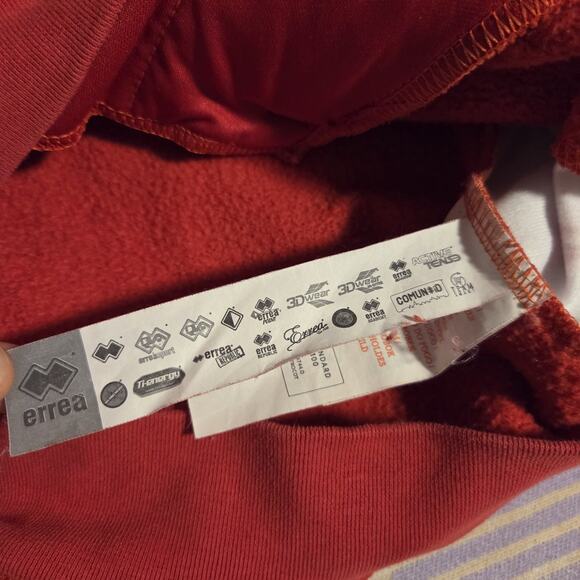 Errea Prema Racing Oeko-Tex Small Zip Up Jacket Sweatshirt Indycar Chevy Track - Picture 5 of 12